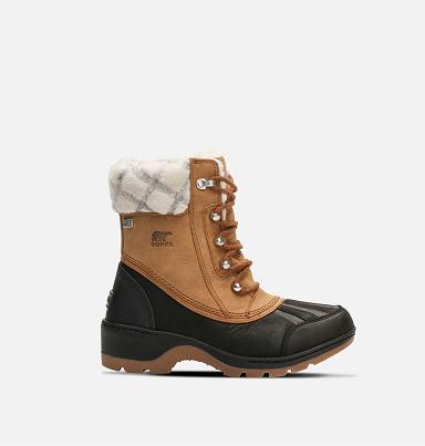 Sorel Whistler Boots - Women's Snow Boots Brown,Black AU470586 Australia